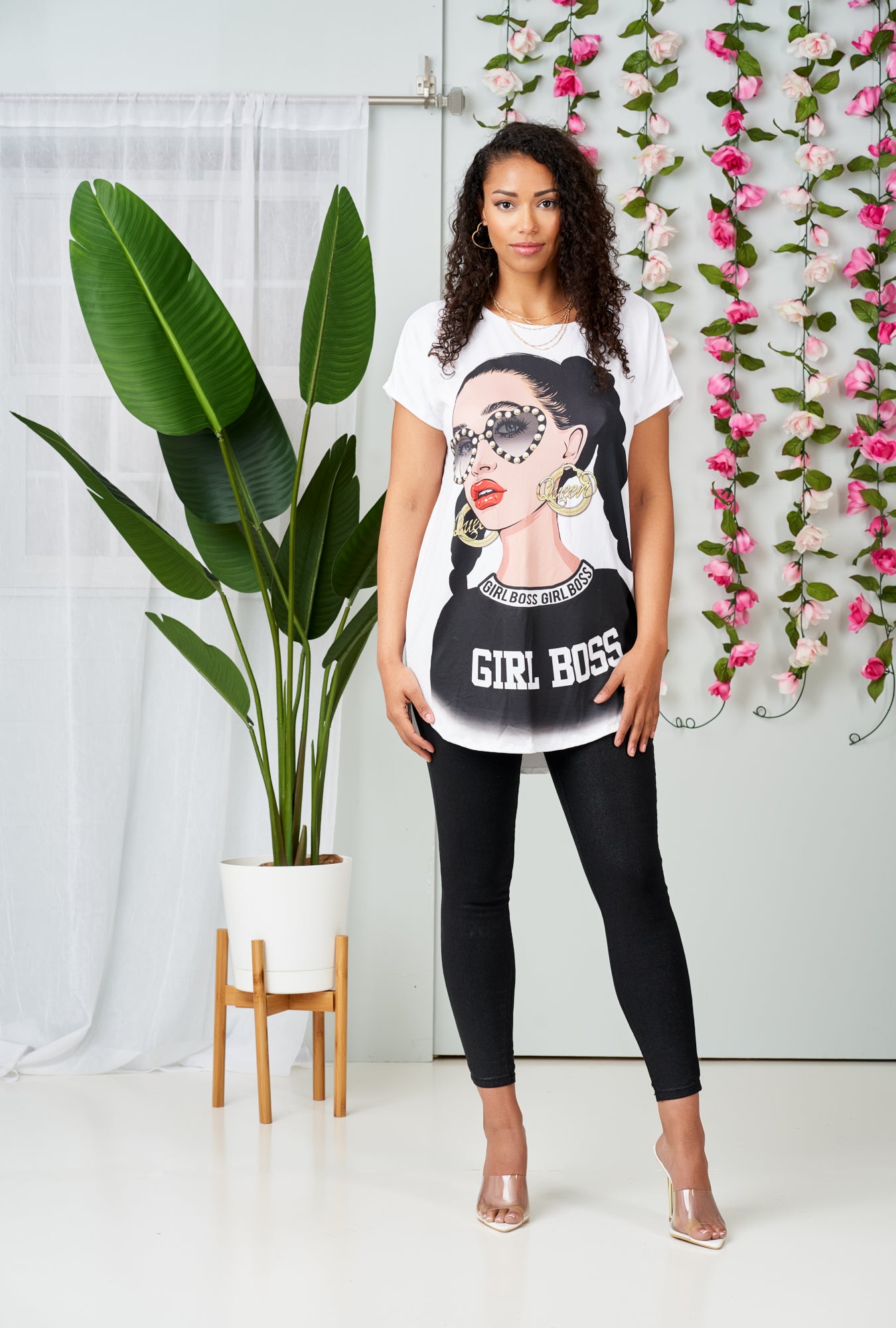 Girl Boss T-Shirt Dress
