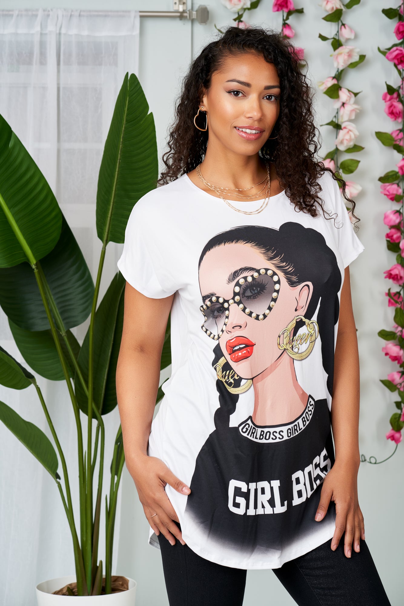 Girl Boss T-Shirt Dress