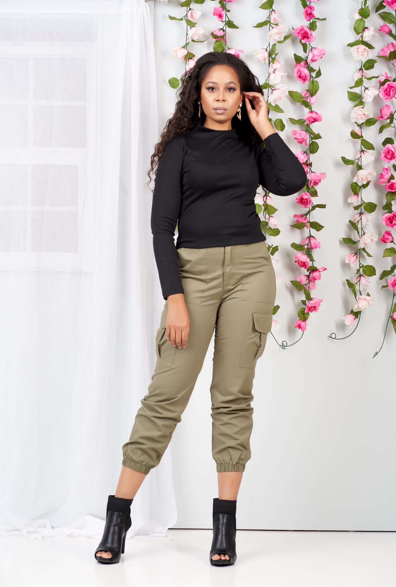Keep Me Warm Double Layered Mock Neck Top-NYCOWLL