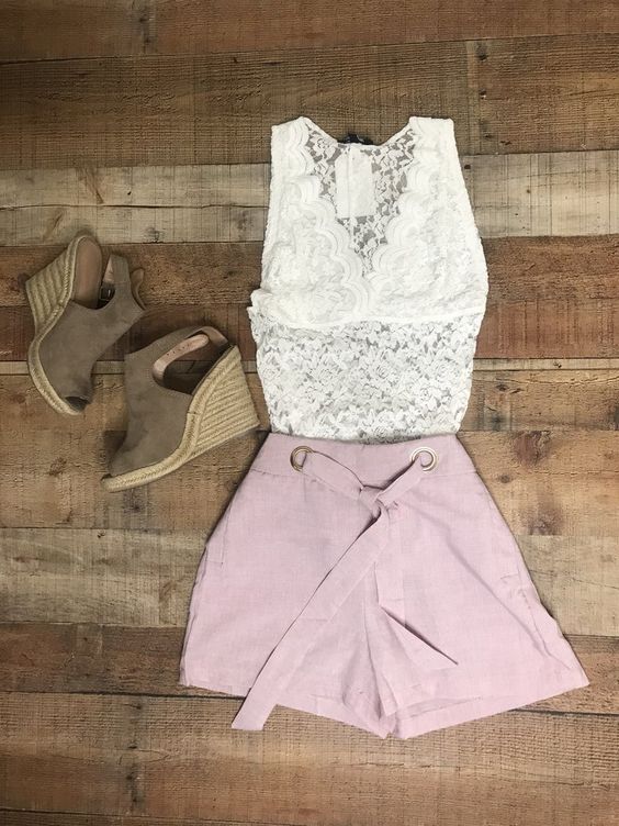 Malibu Dress Shorts - Pink-NYCOWLL
