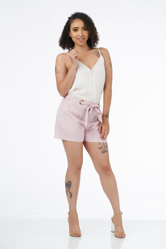 Malibu Dress Shorts - Pink-NYCOWLL