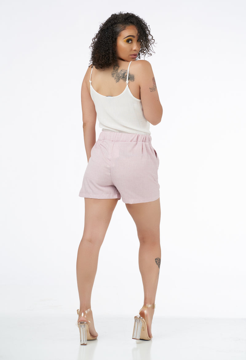 Malibu Dress Shorts - Pink-NYCOWLL