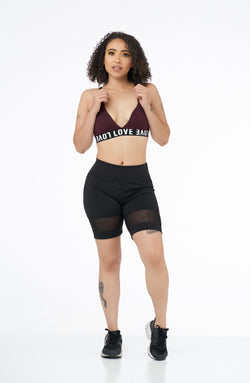 Love Is Everything Sports Bra-NYCOWLL